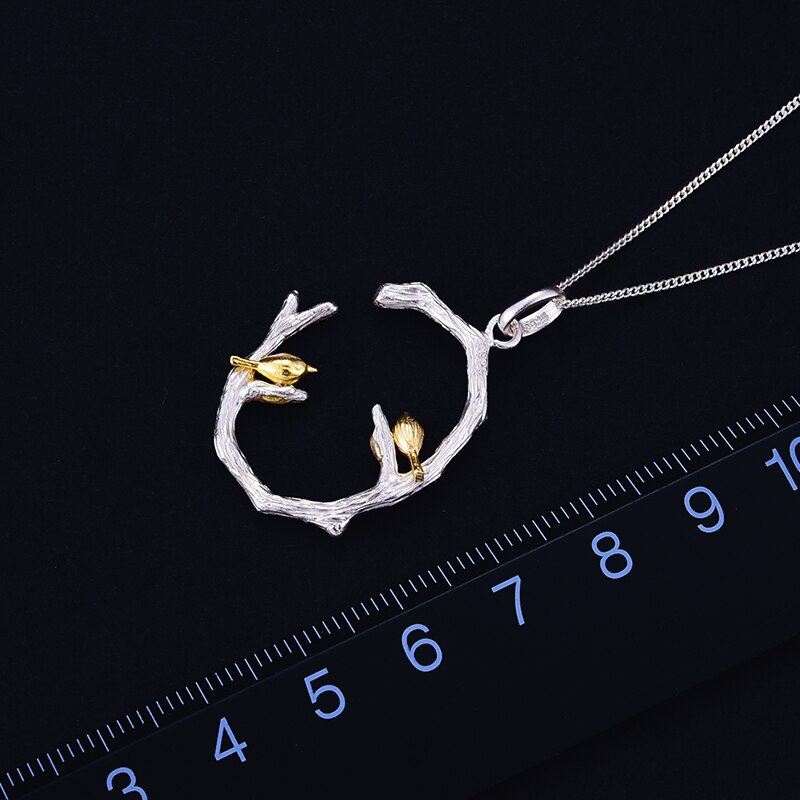 Bird on Branch Pendant