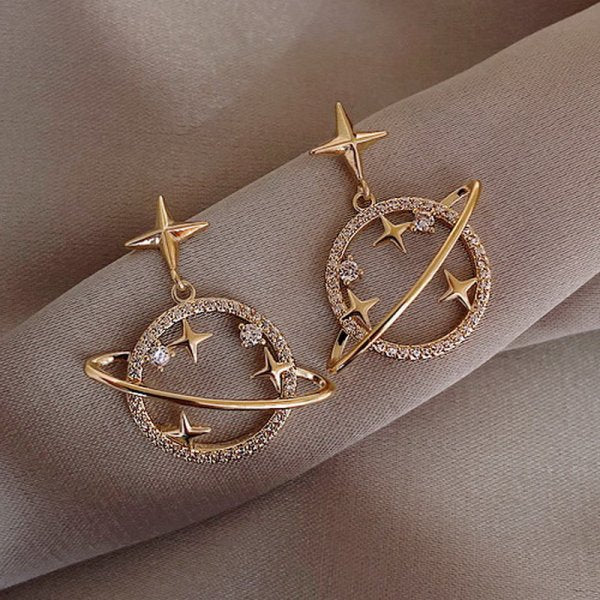 Crystal & Pearl Drop Earrings