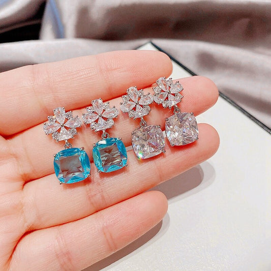 Crystal Drop Earrings